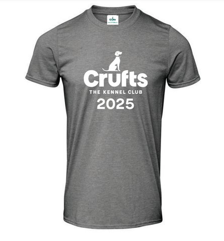 Crufts 2025 Unisex T-Shirt - Grey