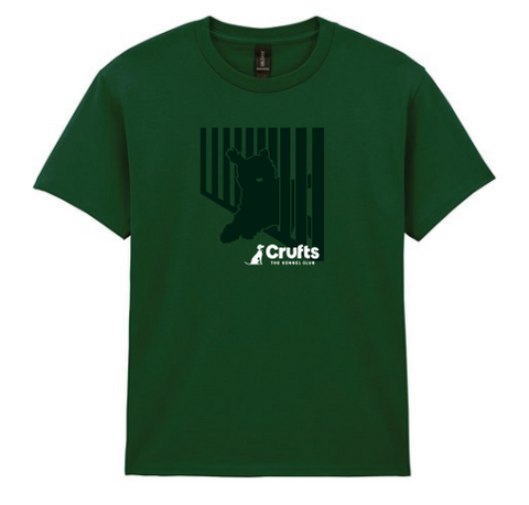 Crufts Children's Agility T-Shirt - Forest Green