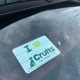 Crufts Car Window Sticker