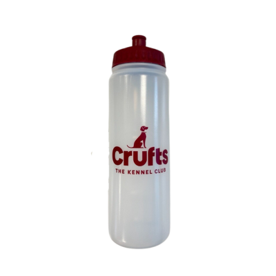 Crufts Water Bottle - Maroon