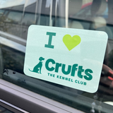 Crufts Car Window Sticker