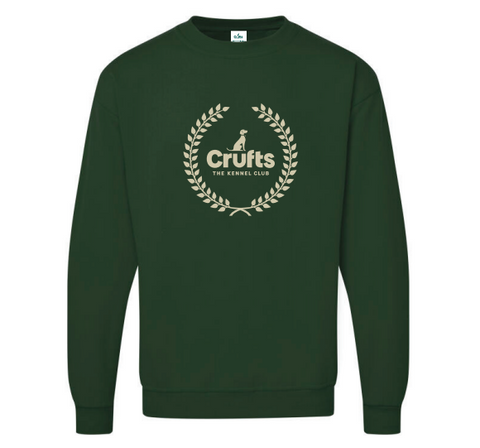 Crufts Crest Unisex Sweatshirt - Green