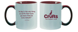 crufts mug with dog quote