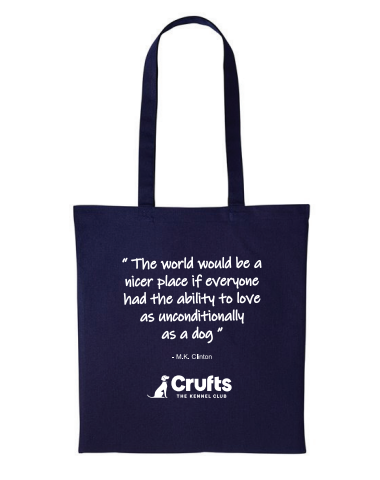 crufts tote bag