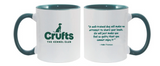 Crufts "A well-trained dog..." Quote Mug - Green